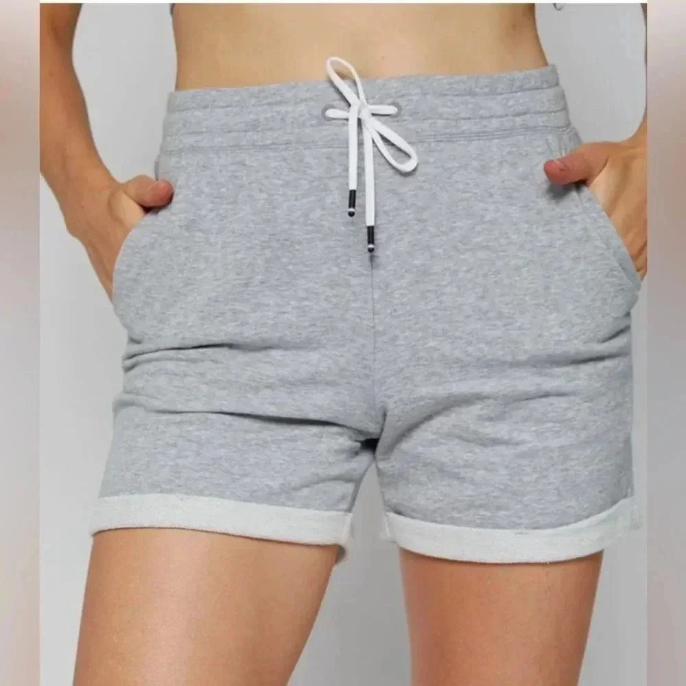 FourLaps Women's Rush 5” Short Grey Heather Size XXL Workout Casual